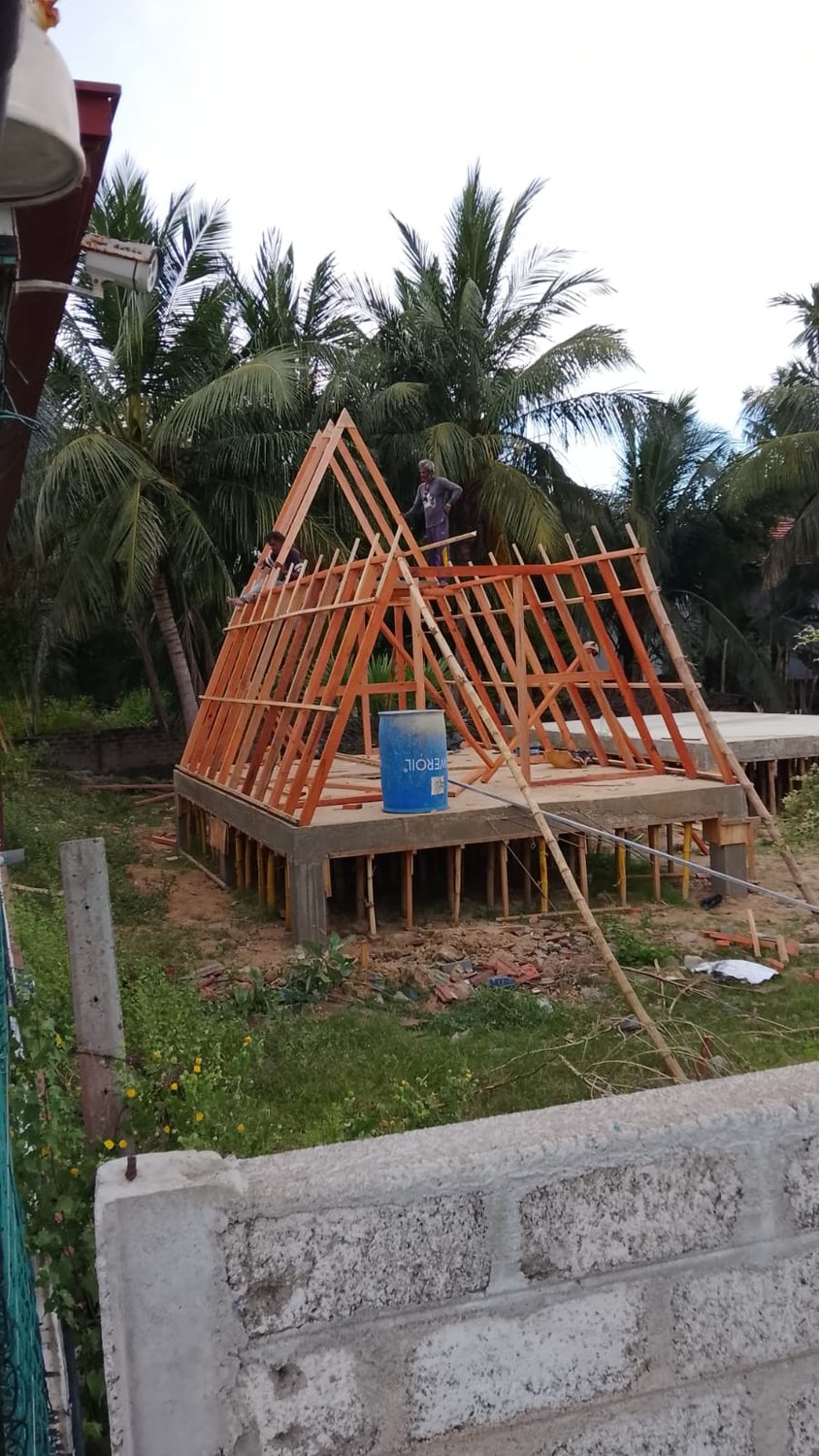 Roof cladding installation