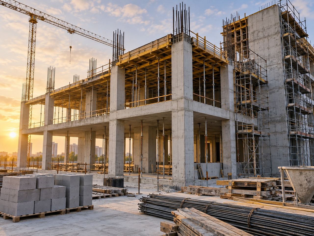 Building construction project thumbnail